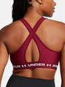 Under Armour Női melltartó Under Armour Crossback Mid Bra-RED