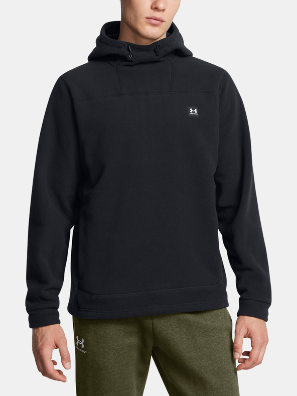 Under Armour Férfi felső Under Armour UA Expanse Fleece Hoodie-BLK