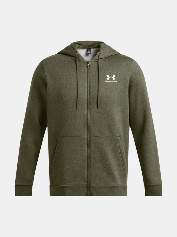 Under Armour Férfi felső Under Armour UA Icon Fleece FZ Hood-GRN