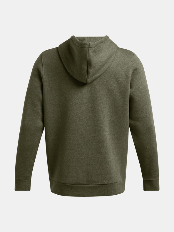 Under Armour Férfi felső Under Armour UA Icon Fleece FZ Hood-GRN