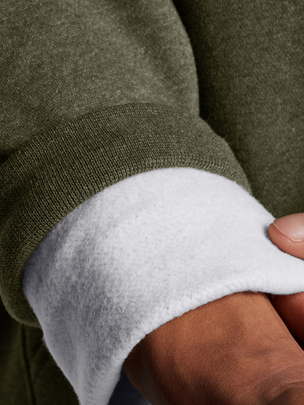 Under Armour Férfi felső Under Armour UA Icon Fleece FZ Hood-GRN