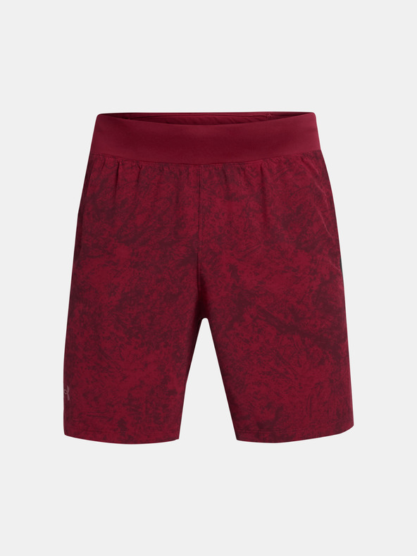 Under Armour Férfi rövidnadrágok Under Armour UA LAUNCH PRO 7'' PRTD SHORT-RED