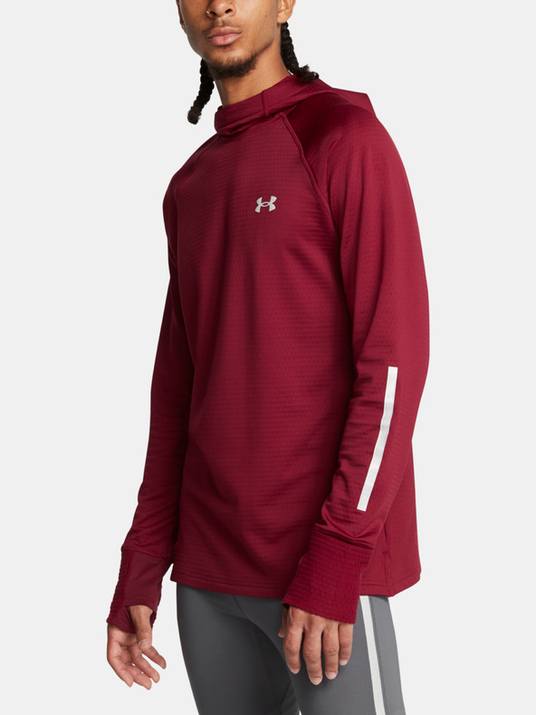 Under Armour Férfi felső Under Armour UA LAUNCH ELITE CW HOODY-RED