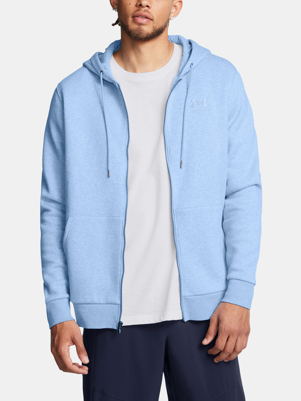 Under Armour Férfi felső Under Armour UA Icon Fleece FZ Hood-BLU
