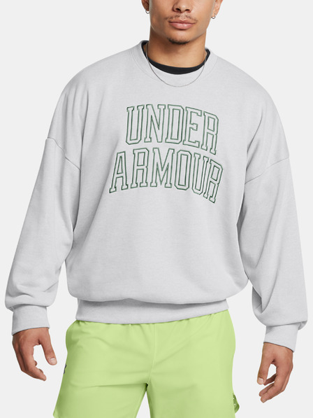 Under Armour Férfi felső Under Armour UA Icon HWT Terry OS Crew-GRY
