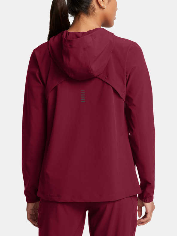 Under Armour Női dzseki Under Armour UA OutRun the STORM Jacket-RED