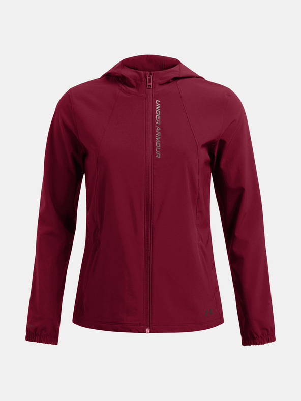 Under Armour Női dzseki Under Armour UA OutRun the STORM Jacket-RED