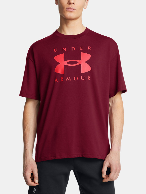 Under Armour Férfi póló Under Armour UA M HW OS Branded SS-RED