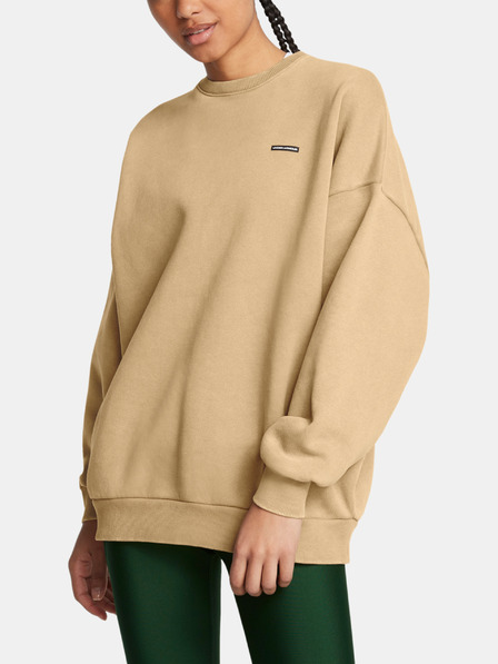 Under Armour Női felső Under Armour UA Icon HWT Flc OS Crew-BRN