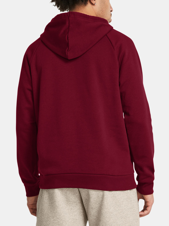 Under Armour Férfi felső Under Armour UA Rival Fleece Hoodie-RED