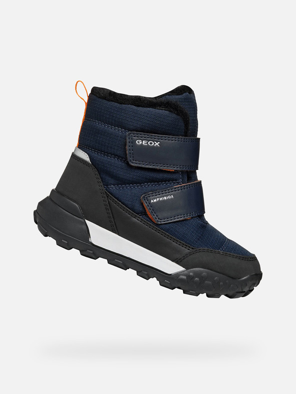 Geox Sötétkék Geox Trekkyup B Abx fiú téli cipő