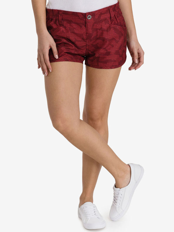 Sam 73 Piros női mintás rövidnadrág SAM 73