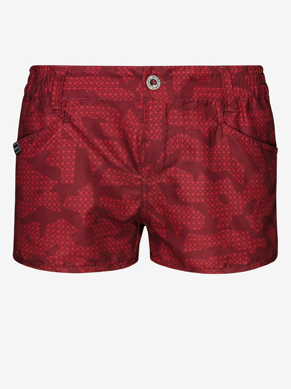 Sam 73 Piros női mintás rövidnadrág SAM 73