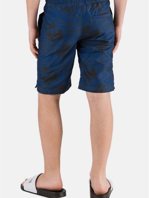 Sam 73 Sötétkék fiú fiú mintás fürdőruha SAM 73