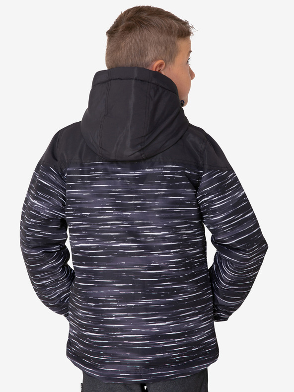 Sam 73 Fekete fiú télikabát kapucnival SAM 73 Luke