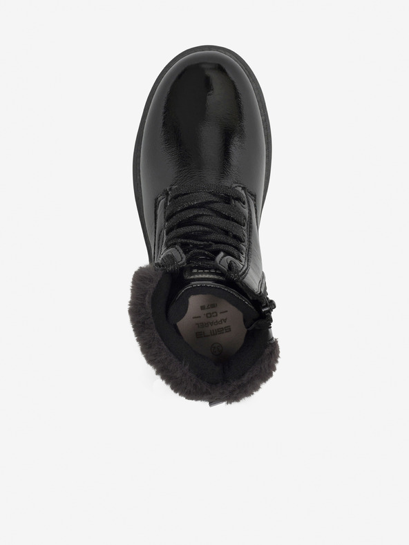 Sam 73 Fekete fiú bundás bokacsizma SAM 73 Naomi