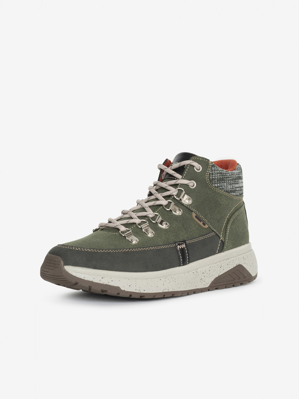 Sam 73 Szürke és zöld férfi bokacsizma SAM 73 Carl