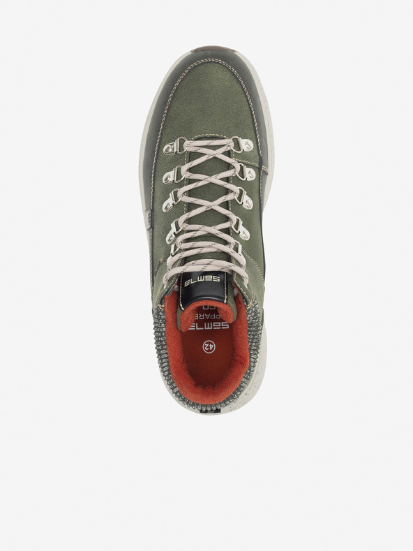 Sam 73 Szürke és zöld férfi bokacsizma SAM 73 Carl