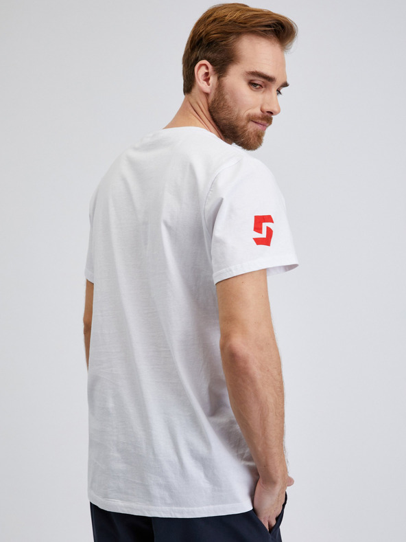 Sam 73 Fehér férfi póló SAM 73 Vincent