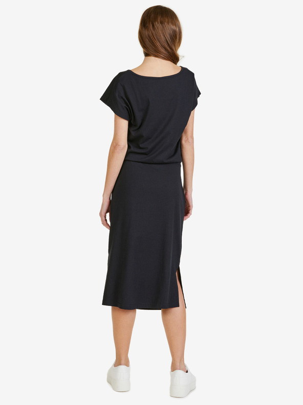 Sam 73 Fekete női midi ruha SAM 73 Natalie