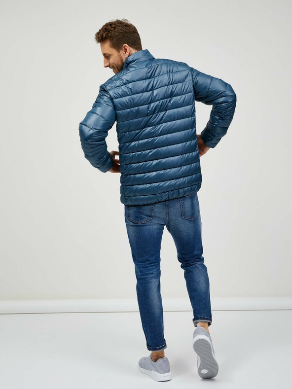 Sam 73 Sötétkék férfi steppelt dzseki SAM 73 Otto