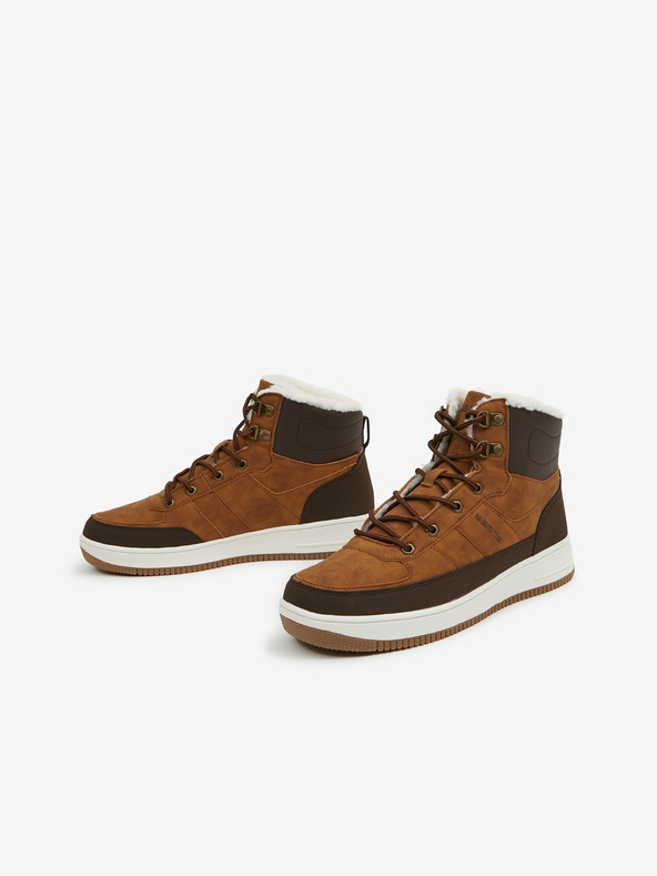 Sam 73 Barna szarvasbőr szigetelt bokacipő SAM 73 Fafter