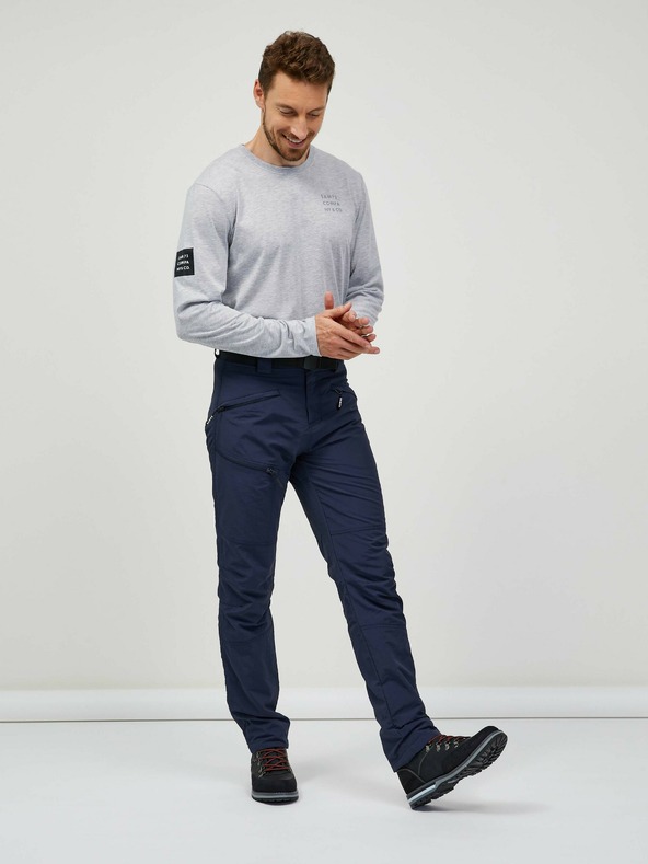 Sam 73 Sötétkék férfi nadrág övvel SAM 73 Ikanto