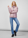 Sam 73 Világos rózsaszín női steppelt télikabát SAM 73 Futsa