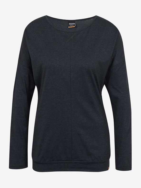 Sam 73 Fekete női alap hosszú ujjú póló SAM 73 Azuka