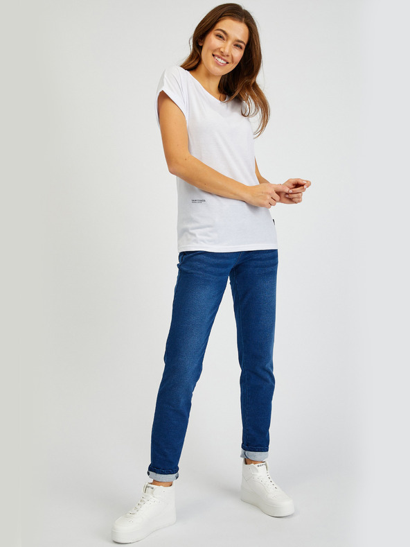 Sam 73 Fehér női póló SAM73 Dorado