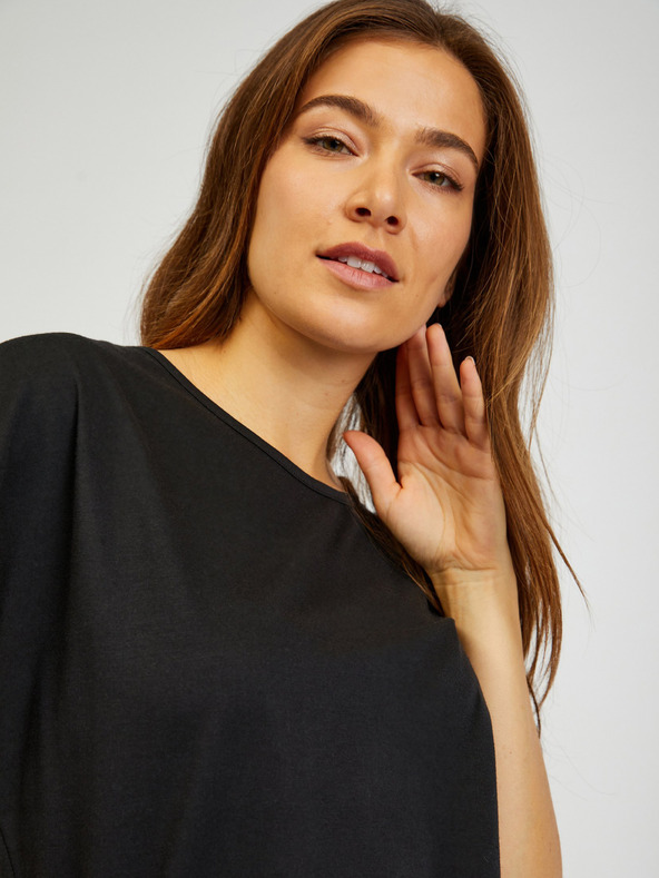 Sam 73 Fekete női póló SAM73 Dorado