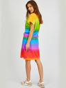 Sam 73 Kék-sárga női ruha SAM73 Fena