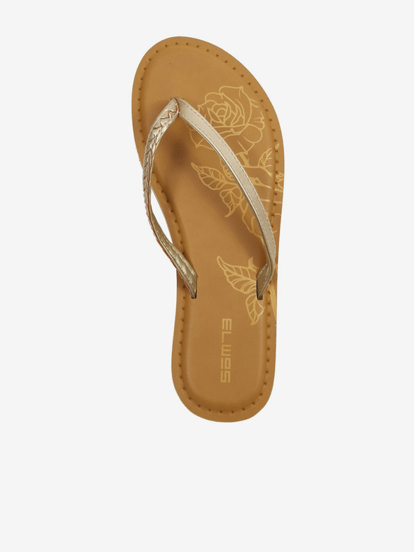 Sam 73 Női aranyszínű flip flopok SAM 73 Mia