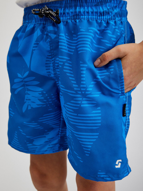 Sam 73 Kék fiú fiú mintás fürdőruha SAM73 Sanjeev