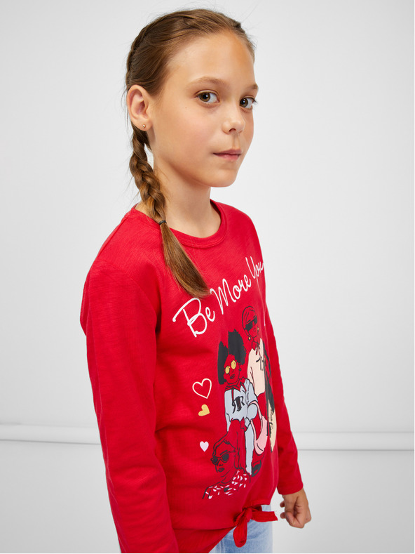 Sam 73 Piros hosszú ujjú lány póló SAM 73 Vadania