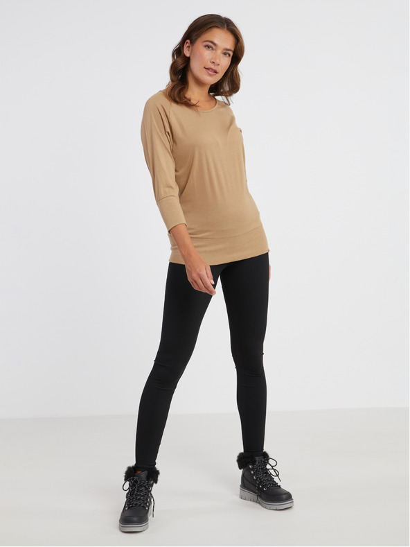 Sam 73 Világosbarna női póló SAM 73 Selma