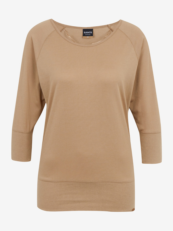 Sam 73 Világosbarna női póló SAM 73 Selma