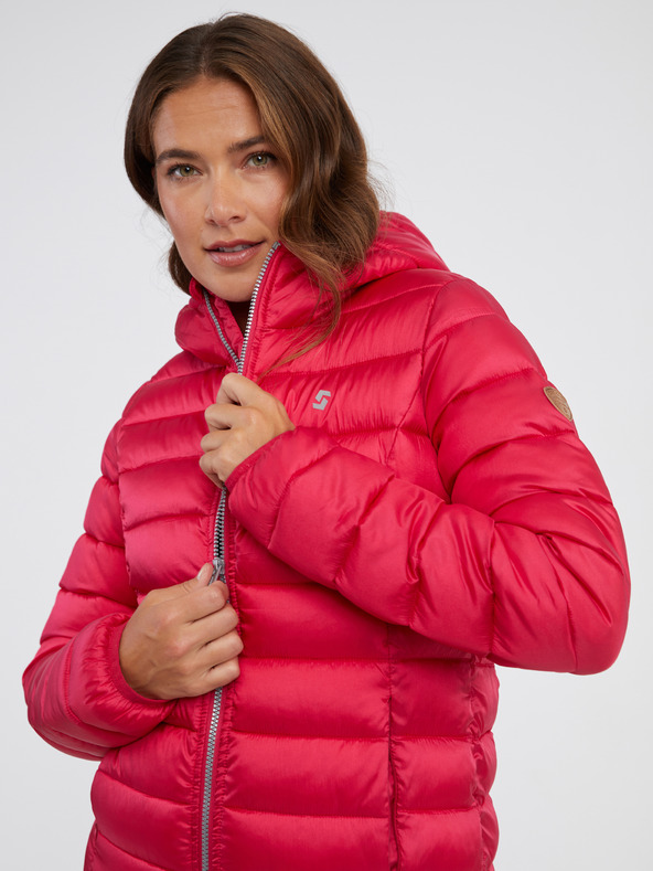 Sam 73 Sötét rózsaszín női steppelt dzseki SAM 73 Sid