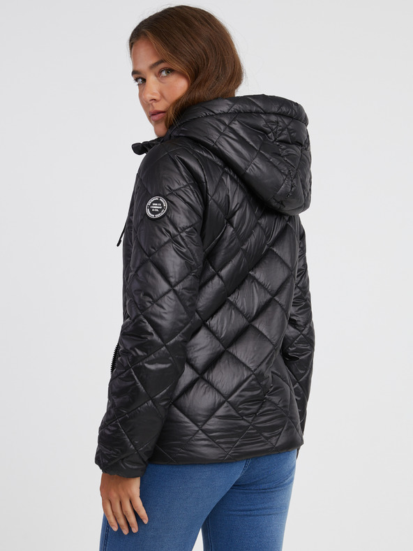 Sam 73 Fekete női steppelt kabát SAM 73 Lilly