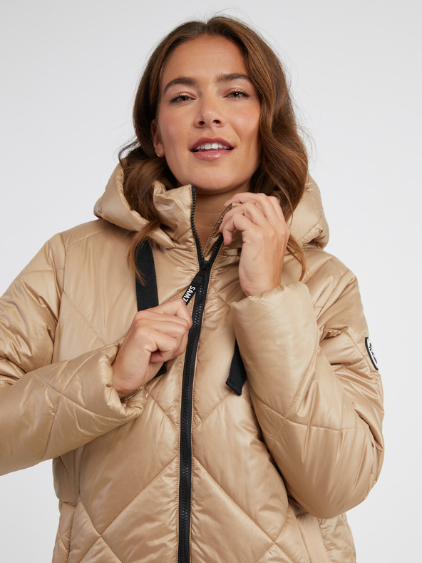 Sam 73 Bézs színű női SAM 73 Clarice steppelt kabát