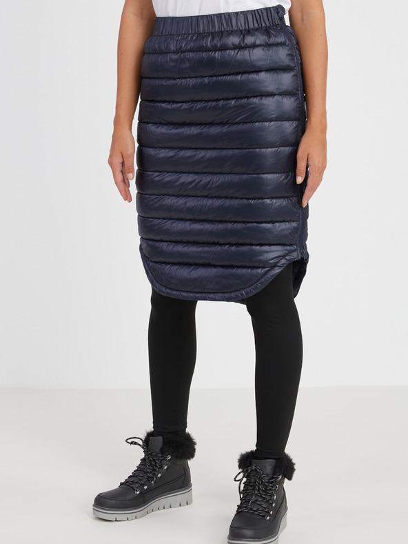 Sam 73 Sötétkék steppelt szoknya SAM 73 Alaska