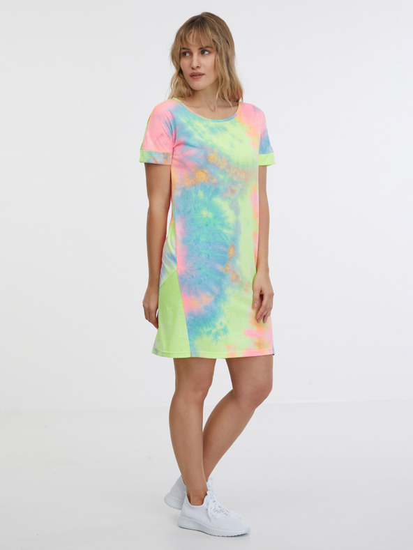 Sam 73 Női kék-zöld mintás ruha SAM 73 Talia