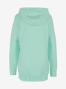 Sam 73 Türkizkék női kapucnis, cipzáras melegítőfelső SAM 73 Lisa