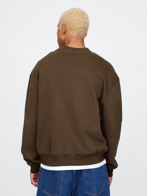 GAP Logós oversized pulóver GAP