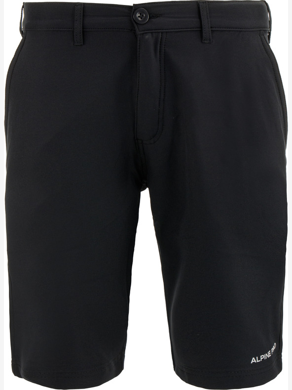 ALPINE PRO Férfi gyorsszárító rövidnadrág hűvös szárítással ALPINE PRO HAMPTON fekete
