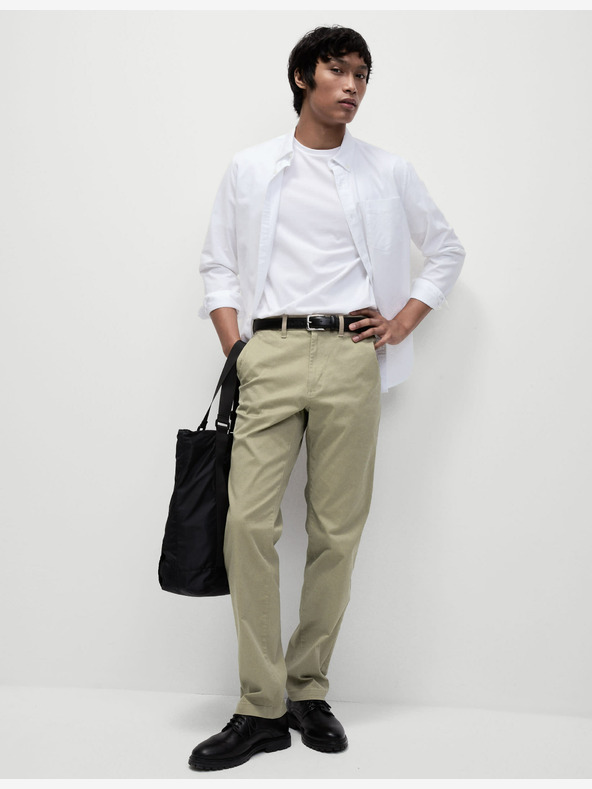 Marks & Spencer Heritage regular fit chino nadrág Marks & Spencer bézs