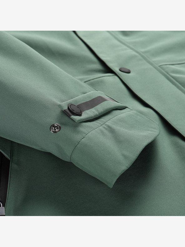 ALPINE PRO Férfi kabát ptx membránnal ALPINE PRO SETIJ myrtle