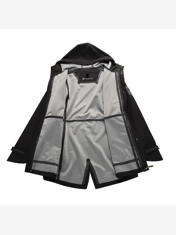 ALPINE PRO Férfi ptx membrános kabát ALPINE PRO SETIJ fekete