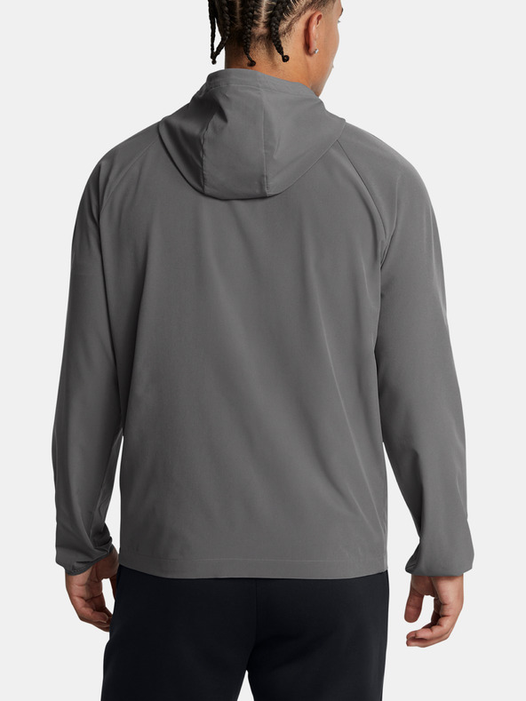 Under Armour Férfi dzseki Under Armour UA Stretch Wvn WindbreakerEU-GRY