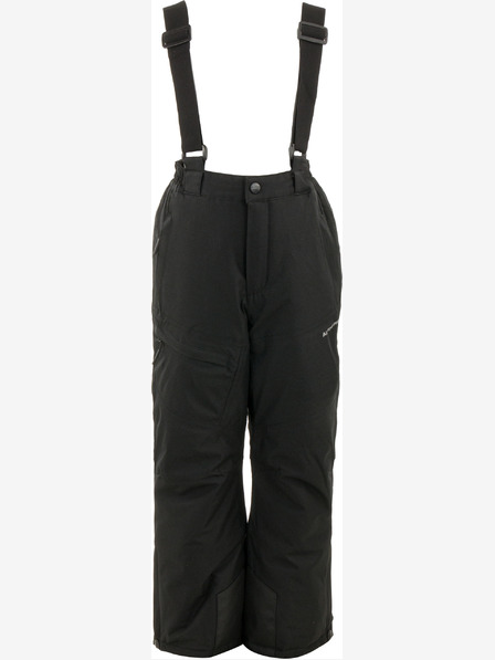 ALPINE PRO Gyerek síelőnadrág ptx hó membránnal ALPINE PRO MERONO fekete